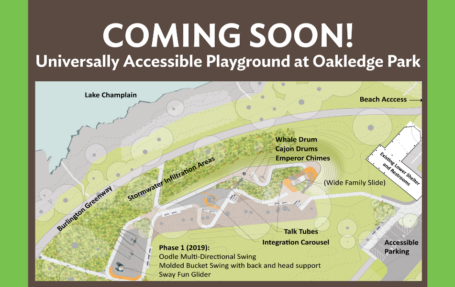 Graphic: Coming Soon! Oakledge Universally Accessible Playground